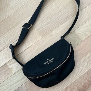 Kate Spade Black Nylon Crossbody Bag